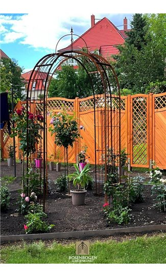 Pavillon de jardin PIA 4-côtés 180 x 180 cm