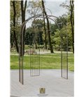 Pavillon de jardin PIA 3-côtés 180 x 110 cm