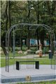 Pavillon de jardin PIA 3-côtés 110 x 260 cm