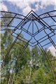 Pavillon de jardin ALEX 4-côtés 200 x 200 cm
