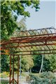 Pavillon de jardin THESSA 4-côtés 145 x 215 cm