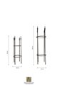Support pour plantes grimpantes DUO 2 - Set