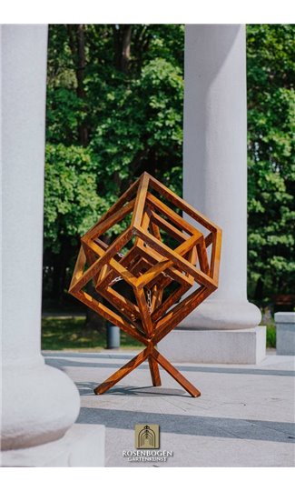 décoration de jardin Cube