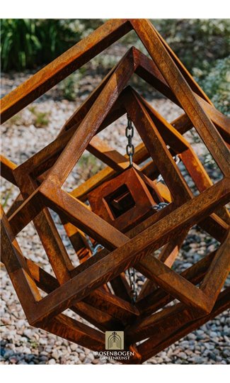 décoration de jardin Cube