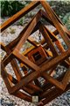 décoration de jardin Cube