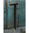 Ancrage au sol massiv EL 41 cm rouiller