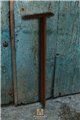 Ancrage au sol L 41 cm rouiller